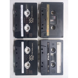 Lote 4 Fitas K7s Metal 60