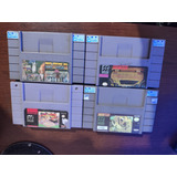 Lote 4cartuchos Super Nintendo