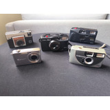 Lote 5 Câmeras Fotográficas Antigas No Estado Colecionador