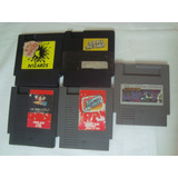 Lote 5 Cartuchos Nintendinho