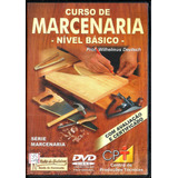 Lote 5 Dvds Curso De Marcenaria Todos Os Níveis