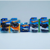 Lote 5 Miniaturas Batman Batmobile Batmóvel Hot Wheels Ld