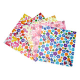 Lote 5 Papel De Carta Coleção Estampa Mickey E Minnie