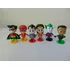 Lote 6 Bonecos Antigos Promocionais - Bob´s Liga Da Justiça