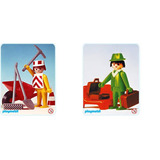 Lote 6105- Déc.70 Set 3313 E 3321 Incompleto - Playmobil