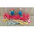 Lote 7099- 28 Peças E 02 Bombeiros Déc.70 Playmobil