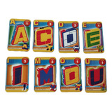 Lote 8 Cards Cartas Letronix Da Revista Recreio S repetir