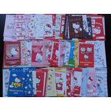 Lote 80 Mini Conjuntos Papéis De Carta Hello Kitty 40 Anos