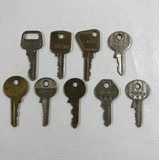 Lote 9 Chaves Antigas Diversas