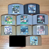 Lote 9 Jogos Originais Nintendo 64 Faço Por 550 Leia 