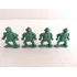 Lote Antigas Miniaturas Tartarugas Ninja Anos 80