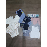Lote Blusinhas Cropped Vestido