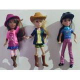 Lote Boneca Liv Doll Tipo Barbie Mc Donalds Usados 15cm