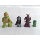Lote Bonecos Tartarugas Ninja