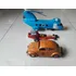 Lote Brinquedos Antigos Fusca Pepe Dragmonster Helicóptero