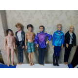 Lote C 5 Bonecos Ken príncipe Mattel
