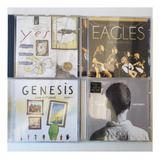 Lote Cd s Yes Genesis Eagles E Eurythmics rock 