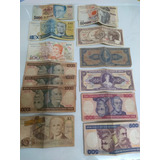 Lote Cedulas Antigas Nacionais