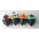 Lote Com 04 Ben 10 Burger King Tipo Mc Donalds Usados