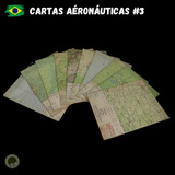 Lote Com 10 Antigos Mapas Cartas