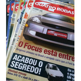 Lote Com 10 Revistas Quatro Rodas Ano 2000