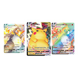 Lote Com 100 Cartas Pokémon Vmax Em Portugues Sem Repetidas