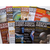Lote Com 11 Revistas Scientific America Brasil Variadas Z886