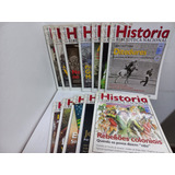 Lote Com 12 Revistas Historia Da