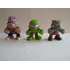 Lote Com 3 Bonecos Tartarugas Ninja Miniaturas P1-04 