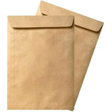 Lote Com 30 Envelopes Kraft Tamanho