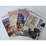 Lote Com 4 Revistas De Decoração Em Espanhol