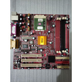 Lote Com 5 Placa Mãe Antiga Pc Chips Socket 462 No Estado