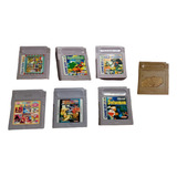 Lote Com 7 Cartuchos Game Boy Nintendo Color