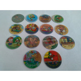 Lote De 14 Tazos Super Magic Tiny Toon Elma Chips Anos 90