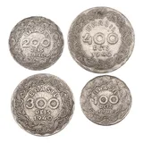 Lote De 4 Moedas