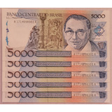Lote De 5 Cedulas