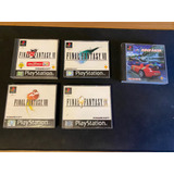 Lote De 5 Jogos Ps1 Final Fantasy 6 7 8 9 Original