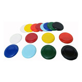 Lote De 50 Botões Tipo Guliver Coloridos 40mm De Diâmetro