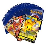 Lote De 50 Cards Pokémon Originais   1 Carta Gx v Aleatória