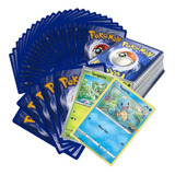 Lote De 50 Cards Pokemon Originais 2 Cards Foil rev Foil
