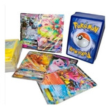 Lote De 50 Cartinhas Pokémon C  Gx v vmax Figurinha Pokemom