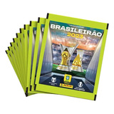 Lote De 50 Figurinhas Brilhantes Brasileirão Séries A E B 23