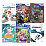 Lote De 6 Capas Originais De Jogos P Wii sem Jogos 