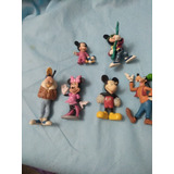 Lote De Bonecos Miniaturas Do Mickey Variadas 