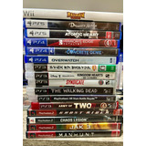 Lote De Jogos Playstation 2 3 4 5