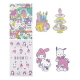 Lote De Mini Papel Papéis De Carta Envelopes Sanrio Japão