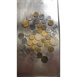 Lote De Moedas Antigas, Argentinas, Uruguai E Brasileiras.