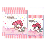 Lote De Papel De Carta Importado Japão Sanrio My Melody 11