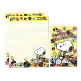 Lote De Papel Papéis De Carta Importado Do Japão Snoopy 2