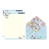 Lote De Papel Papéis De Carta Importado Do Japão Snoopy 8